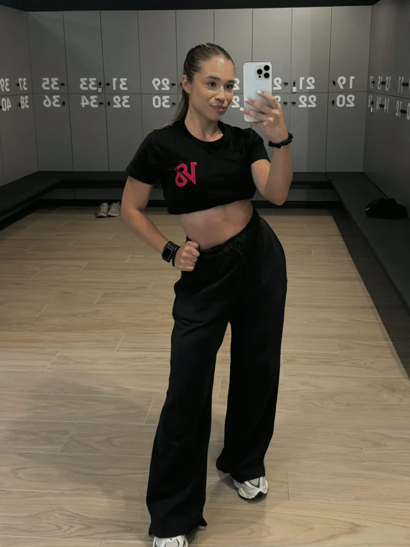 Daria în sala de la 18 Gym Lujerului